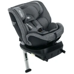 Be Cool Seggiolino Auto Twister I-Size Con Base Isofix Rotante E Piede Di Supporto, Dalla Nascita Ai 12 Anni