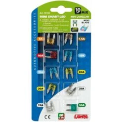 Lampa 70196 Minifusibili Lamellari Con LED Amperaggio Assortito, 10 Pezzi -Offerta economica Michelin 10653757 5