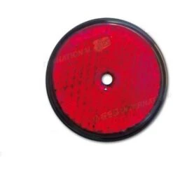 Catadiottro Rotondo Con Foro Centrale