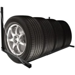 Rastrelliera A Muro Per Pneumatici In Acciaio Nero ProPlus -Offerta economica Michelin 13744980 4