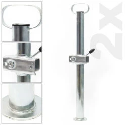 Set Per Rimorchio E Roulotte Di 10 Pezzi Con Ruotino Di Supporto Per Carichi Fino A 150 Kg 9 Set Per Rimorchio E Roulotte Di 10 Pezzi Con Ruotino Di Supporto Per Carichi Fino A 150 Kg -Offerta economica Michelin 13761542 3