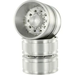 Carson Modellsport 1:14 Camion Cerchi 21 Mm Alluminio Euro Alluminio 2 Pz.