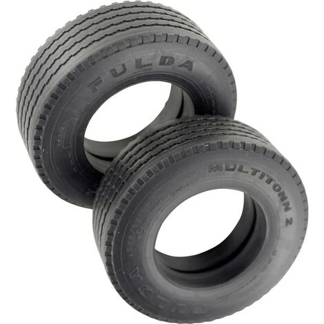 Veroma 1:16 Camion Pneumatici 22 Mm Profilo Stradale 2 Pz. 3 Veroma 1:16 Camion Pneumatici 22 Mm Profilo Stradale 2 Pz.