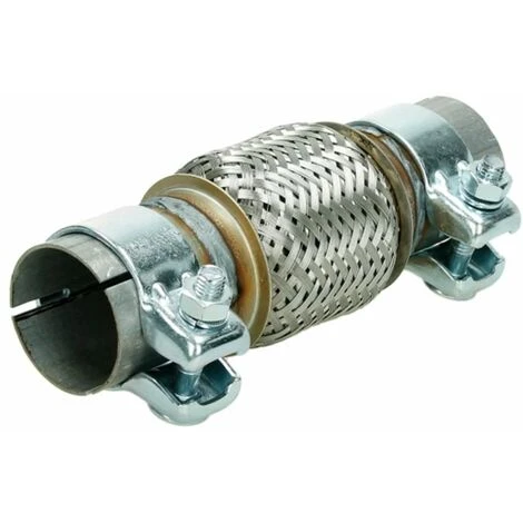 Tubo Flessibile Di Scarico In Acciaio Inox Universale 50x100 Mm Con 2 Morsetti 3 Tubo Flessibile Di Scarico In Acciaio Inox Universale 50x100 Mm Con 2 Morsetti