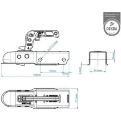 Gancio Di Traino Quadrato 60 Mm 341004 ProPlus -Offerta economica Michelin 1734273 3