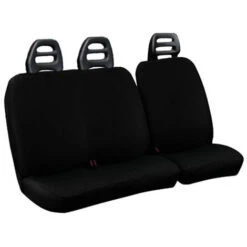 SET COPRISEDILI FURGONE 3 POSTI UNIVERSALI CINTURA BASSA NERO