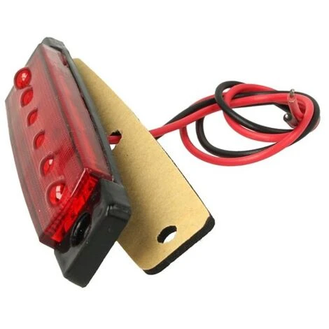 10 Pezzi Fanali Laterali Led 24V 12V Colore Rosso Per Luce Ingombro Cortesia Targa Cupola Cappa Camion Rimorchio Caravan Furgone 5 10 Pezzi Fanali Laterali Led 24V 12V Colore Rosso Per Luce Ingombro Cortesia Targa Cupola Cappa Camion Rimorchio Caravan Furgone - immagine 3