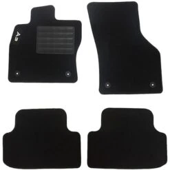 Tappetini Auto In Moquette Per Audi A3 Del 2013 Con 4 Clip Di Fissaggio