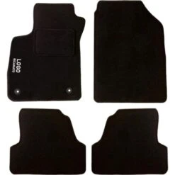 Tappetini Auto In Moquette Per Opel Mokka Con 2 Clip Di Fissaggio