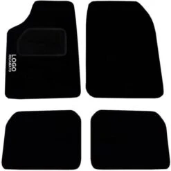 Tappetini Auto In Moquette Con Strappo Compatibili Per Fiat Idea