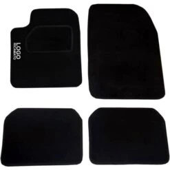 Tappetini Auto In Moquette Con Strappo Compatibili Per Smart Forfour