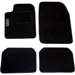 Tappetini Auto In Moquette Con Strappo Compatibili Per Fiat 600