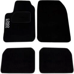 Tappetini Auto In Moquette Con Strappo Compatibili Per Smart Fortwo