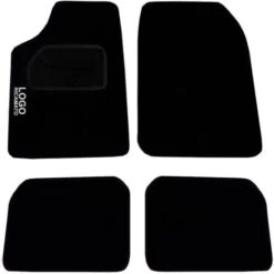 Tappetini Auto In Moquette Con Strappo Compatibili Per Lancia Ypsilon 1a Serie