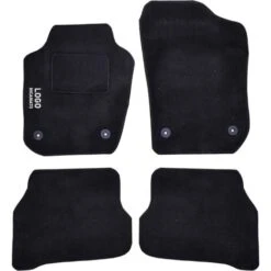 Tappetini Auto In Moquette Per Seat Ibiza Con 4 Clip Di Fissaggio