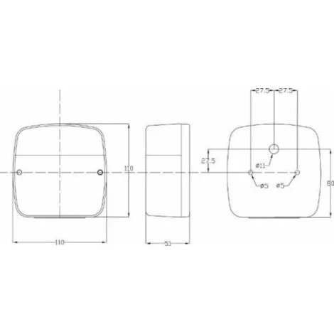 COPPIA FANALE FARO POSTERIORE CARRELLO APPENDICE RIMORCHIO + LAMPADINE (21054/2) 4 COPPIA FANALE FARO POSTERIORE CARRELLO APPENDICE RIMORCHIO + LAMPADINE (21054/2) - immagine 2