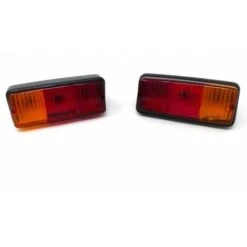 COPPIA FANALE FARO POSTERIORE PER TRATTORE CARRELLO APPENDICE RIMORCHIO 20179/1