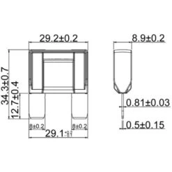 TRU COMPONENTS 8551212 Maxi Fusibile Piatto 70 A Marrone 1 Pz. 5 TRU COMPONENTS 8551212 Maxi Fusibile Piatto 70 A Marrone 1 Pz. -Offerta economica Michelin 25471690 2