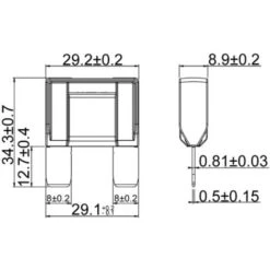 TRU COMPONENTS 8551248 Maxi Fusibile Piatto 80 A Grigio 1 Pz. 5 TRU COMPONENTS 8551248 Maxi Fusibile Piatto 80 A Grigio 1 Pz. -Offerta economica Michelin 25471695 2