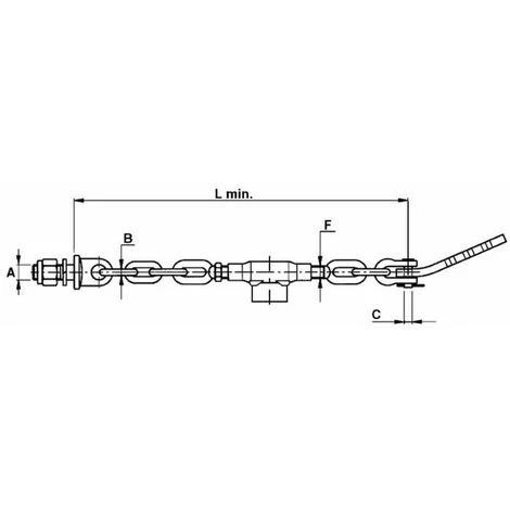 Catena Stabilizzatrice A 3+3 Maglie Adattabile FIAT 5002499 4 Catena Stabilizzatrice A 3+3 Maglie Adattabile FIAT 5002499 - immagine 2