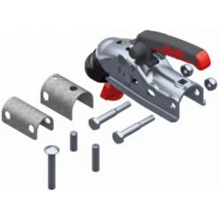 Paletta AL-KO AK270 SoftDock 2700 Kg - Timone ø 50 + Distanziali Di Riduzione ø 35/45