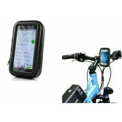 Supporto Porta Cellulare Bicicletta Moto Custodia Impermeabile Smartphone 6.3