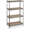 Relaxdays Scaffali In Metallo, 4 Ripiani, Fino A 1440 Kg, Mobile Per Garage, HLP: 153 X 91 X 46cm, Acciaio E MDF, Grigio 1 Relaxdays Scaffali In Metallo, 4 Ripiani, Fino A 1440 Kg, Mobile Per Garage, HLP: 153 X 91 X 46cm, Acciaio E MDF, Grigio -Offerta economica Michelin 31803120 1