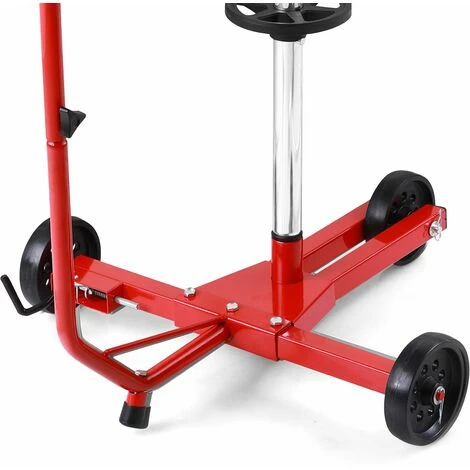 Monzana Albero Per Cerchioni 225 Mm Alu Mobile Con Fodera Protettiva Capacità Di Carico100kg 3 Ruote Sostegno Per Pneumatici 6 Monzana Albero Per Cerchioni 225 Mm Alu Mobile Con Fodera Protettiva Capacità Di Carico100kg 3 Ruote Sostegno Per Pneumatici - immagine 4