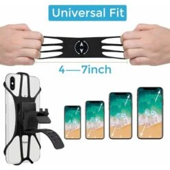 Porta Cellulare Per Bicicletta - Porta Cellulare Per Moto - Rotazione A 360 ° - Antivibrazioni - Regolabile - Per Tutti I Dispositivi Da 4,0 A 7 " -Offerta economica Michelin 33181350 4