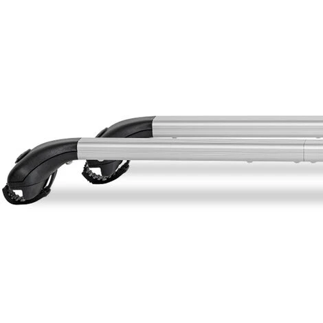 Menabo Barre Universali Da Tetto Auto Raised Rails Menabò Ariete Silver 7 Menabo Barre Universali Da Tetto Auto Raised Rails Menabò Ariete Silver - immagine 5