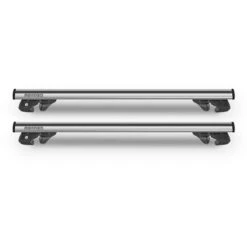 Menabo Barre Da Tetto Auto Universali Raised Rails Menabò Jackson Silver