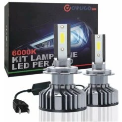 Lampadine H7 LED, Kit Fari Auto Bianco 10000LM 12V 6000K - DEVCOline AR FL 00H7