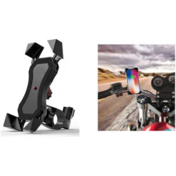 Supporto Smartphone Universale Manubrio Porta Cellulare Bicicletta Moto LD-03462
