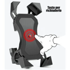 Supporto Smartphone Universale Manubrio Porta Cellulare Bicicletta Moto LD-03462 -Offerta economica Michelin 35511772 3