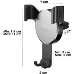 Supporto Smartphone Per Presa D'Aria Auto Porta Cellulare Regolabile LD-9279 -Offerta economica Michelin 37342932 3