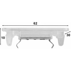 Kit Luci Targa Led Mercedes Benz B Class W242 W246 OEM A2468201566 -Offerta economica Michelin 38994070 5
