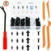SOEKAVIA Clip Di Fissaggio Per Auto 100 Pezzi, Clip Per Rivetti In Plastica Per Auto Clip Di Fissaggio Per Auto E Strumenti Di Smontaggio Per Auto 4 Pezzi Con Estrattore Di Fissaggio 1 Pz -Offerta economica Michelin 44261683 1
