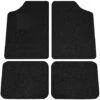 4x Tappeti Auto Tappetini Anteriori Posteriori In Gomma Moquette Universali Nero -Offerta economica Michelin 47433559 1