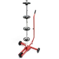Supporto Mobile Per Ruote Pneumatici Auto Porta Gomme Fino A 225 Mm