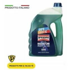 Liquido Radiatori Verde -20° +121° AREXONS Protettivo Radiatori + Imbuto 4,5 L -Offerta economica Michelin 51912717 3