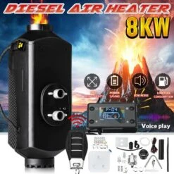 Riscaldatore Per Auto Riscaldatore Ad Aria Diesel Invernale Ventole Per Camper Con Interruttore Di Comando A Distanza Silenziatore (12V 8KW) -Offerta economica Michelin 51944191 2