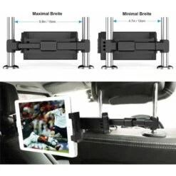 Supporto Per Poggiatesta Auto Espandibile Universale Per IPad IPhone / Samsung / Kindle Fire HD / Nintendo Switch Ecc. 4,7-10,5 " -Offerta economica Michelin 52010532 4