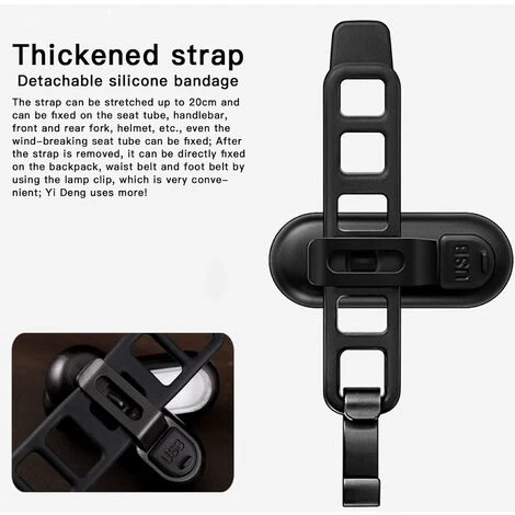 Luci Per Bici A LED Ricaricabili Con Porta USB, Luce Per Bici Anteriore E Posteriore, Super Luminosa, Luce A LED, Sicurezza Stradale E Luce Notturna, Set 5 Luci Per Bici A LED Ricaricabili Con Porta USB, Luce Per Bici Anteriore E Posteriore, Super Luminosa, Luce A LED, Sicurezza Stradale E Luce Notturna, Set - immagine 3