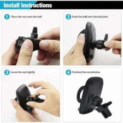 Porta Cellulare Auto Porta Cellulare Auto 2 Saint-Backet Smartphone Porta Smartphone Protezione Con 2 Porta Ventilazione Porta Cellulare Auto Ventilazione Universale Per IPhone Samsung Sonyhuawei -Offerta economica Michelin 52010633 4