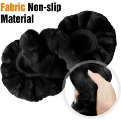 Coprivolante, Coprivolante Universale Per Auto Coprivolante Telescopico In Peluche Accessori Per Auto Coprivolante, 38 Cm (Nero) -Offerta economica Michelin 52017132 4