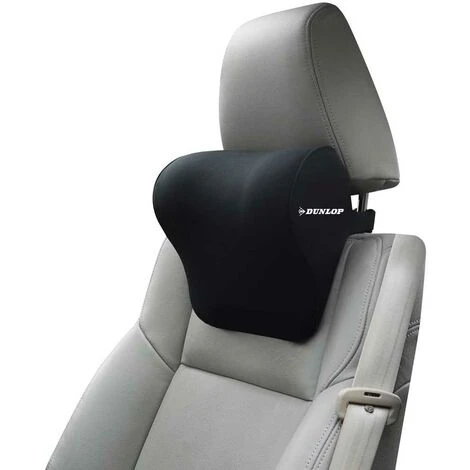Dunlop Cuscino Cervicale Poggiatesta Da Viaggio Per Sedile Auto In Memory Foam Nero 3 Dunlop Cuscino Cervicale Poggiatesta Da Viaggio Per Sedile Auto In Memory Foam Nero