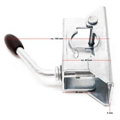 WilTec Morsetto A Fascia Ø 35 Mm Per Ruotino Di Supporto Roulotte Rimorchio -Offerta economica Michelin 5403233 3