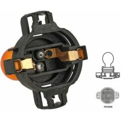 Lampada Alogena PY24W 12V 24W Arancione Amber Per Frecce Anteriore Audi R8 BMW X3 X5 X6 Z4 Fiat 500 Bravo Renault Clio Megane -Offerta economica Michelin 54398211 3