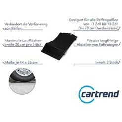 Cartrend 10169 Set Di 2 Protezioni Per Pneumatici Per Roulotte, Camper, Rimorchi, Carrelli Pieghevoli O Auto D'Epoca 7 Cartrend 10169 Set Di 2 Protezioni Per Pneumatici Per Roulotte, Camper, Rimorchi, Carrelli Pieghevoli O Auto D'Epoca -Offerta economica Michelin 54617987 2