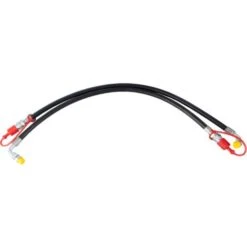 Kit Tubi Idraulici 3/8 2sn Per Terzi Punti Con Valvola Di Blocco